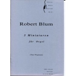 3 Miniaturen - Robert Blum