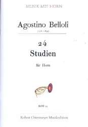 24 Studien für Horn - Belloli Agostino