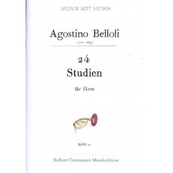 24 Studien für Horn - Belloli Agostino
