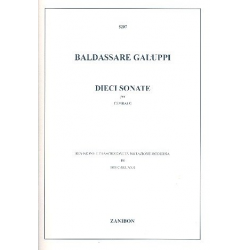 10 sonate per cembalo - Baldassare Galuppi