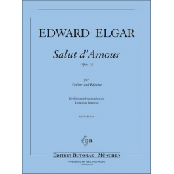 Salut d'amour für Violine - Edward Elgar