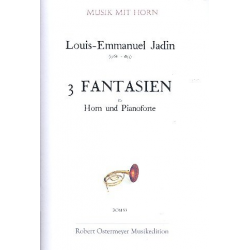 3 Fantasien für Horn und Klavier -Louis Emanuel Jadin