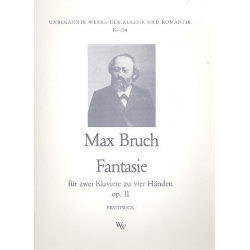 Fantasie op.11 für 2 Klaviere - Max Bruch