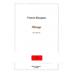 Mirage op.110 für 2 Gitarren - Francis Kleynjans