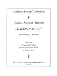 Konzert Es-Dur für Trompete und Orchester - Johann Nepomuk Hummel