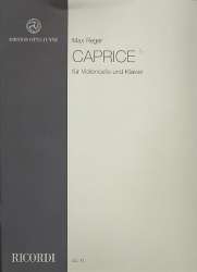 Caprice für Violoncello - Max Reger