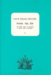 Octett op.216 for flute, oboe, - Carl Reinecke