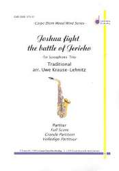 Joshua fight the Battle of Jericho :