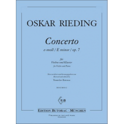 Concerto e-Moll op.7 (1.-7. Lage ) - Oskar Rieding