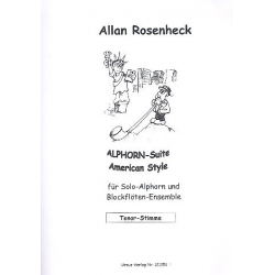 Alphorn-Suite american Style für Alphorn in F - Allan Rosenheck