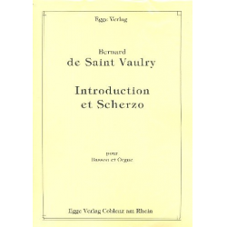 Introduction et Scherzo - Bernard de Saint Vaulry