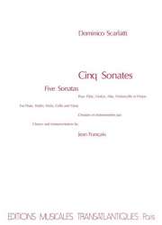 5 sonates - Domenico Scarlatti