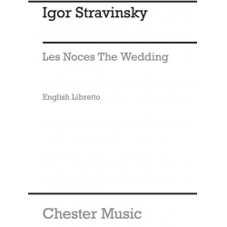 Les Noces the Wedding -Igor Strawinsky
