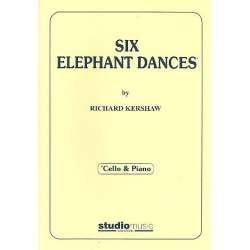 Six Elephant Dances for cello and piano - Richard Kershaw
