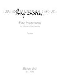 Four Movements for classical orchestra - Rudolf Kelterborn