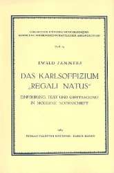 Das Karlsoffizium Regali natus - Ewald Jammers