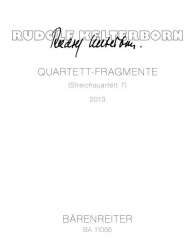 BA11056  Kelterborn, Quartett-Fragmente (Streichquartett 7) - - Rudolf Kelterborn