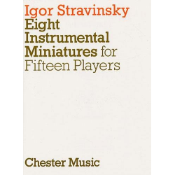 8 instrumental Miniatures for -Igor Strawinsky