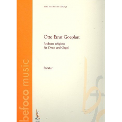 Andante religioso für Oboe und Orgel - Otto Ernst Göpfart