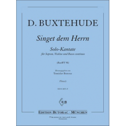 Singet dem Herrn BuxWV98 Solokantate - Dietrich Buxtehude