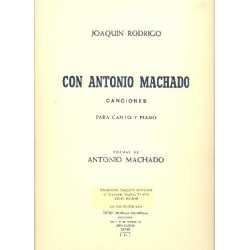 Con Antonio Machado - Joaquin Rodrigo