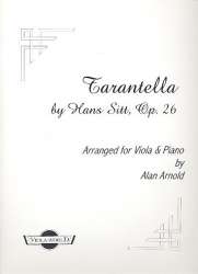 Tarantella op.26,12 for viola and piano - Hans Sitt