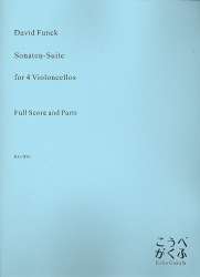 Sonaten-Suite for 4 violoncellos - David Funck