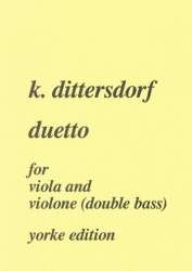 Duetto for viola and - Carl Ditters von Dittersdorf