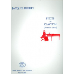 Premier livre de pièces de clavecin - Jacques Duphly
