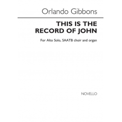 This is the Record of John - Orlando Gibbons