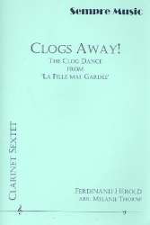 Clogs away for 6 clarinets (EsBBBAltBass) - Louis Joseph Ferdinand Herold