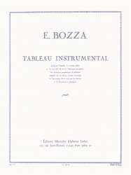 Tableau instrumental - Eugène Bozza
