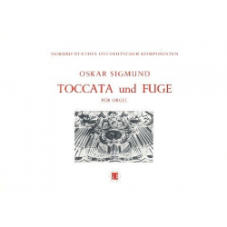 Toccata und Fuge für Orgel - Oskar Sigmund