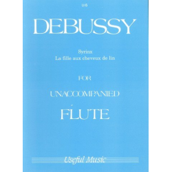 3 pieces for unanccompanied flute - Claude Achille Debussy