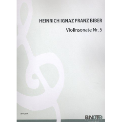 Sonate e-Moll Nr.5 - Heinrich Ignaz Franz von Biber