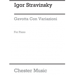 Gavotta con Variazioni per piano -Igor Strawinsky