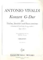 Konzert G-Dur op.3,3 - Antonio Vivaldi