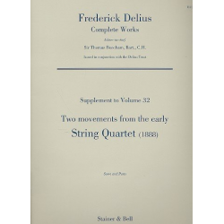 2 Movements from the early String - Frederick Delius