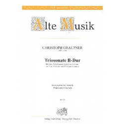 Sonate B-Dur - Christoph Graupner