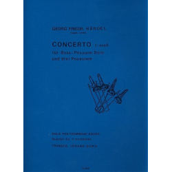 Concerto f-Moll für Baßposaune - Georg Friedrich Händel (George Frederic Handel)
