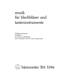 Variationen : für Orgel, - Wolfgang Stockmeier