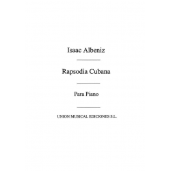 Rapsodia cubana op.66 para piano - Isaac Albéniz