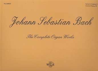 The complete Organ Works Series 1 vol.8 - Johann Sebastian Bach