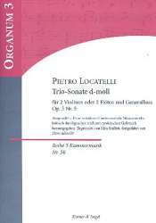 Sonate d-Moll op.5,5 für 2 Violinen (Flöten) - Pietro Locatelli