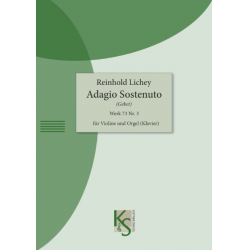 Adagio sostenuto op.73,3 - Reinhold Lichey