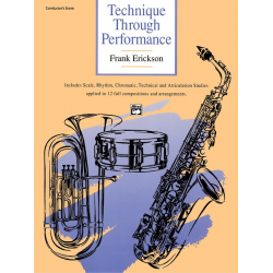TECHNIQUE THRU PERF/SCORE-ERICKSON - Frank Erickson