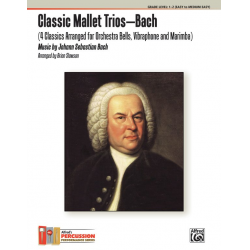 Classic Mallet Trios - Bach - Johann Sebastian Bach / Arr. Brian Slawson