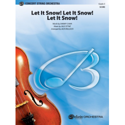 Let It Snow Let It Snow Let It (s/o) - Jule Styne / Arr. Jack Bullock