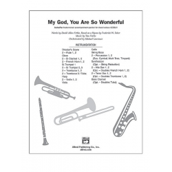 My God* You Are So Wonderful - David Allen Fettke / Arr. Tom Fettke