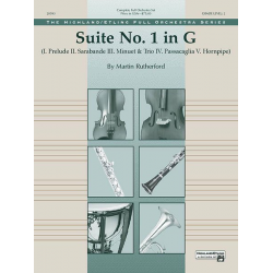 Suite No.1 in G (full orchestra) - Martin Rutherford